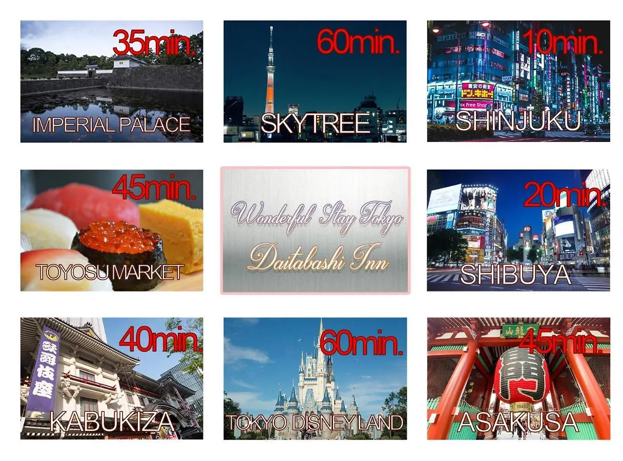 Apartment 最大7名宿泊可能。代田橋駅徒歩5分。Wonderful Staytokyo
